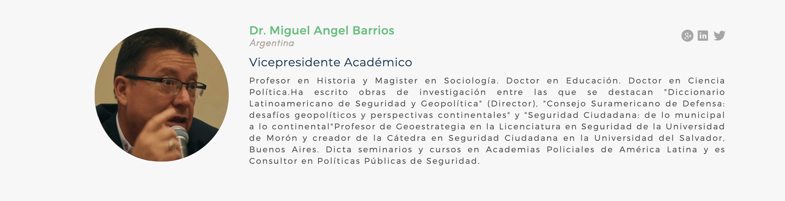 Miguel Angel Barrios//Nosotros