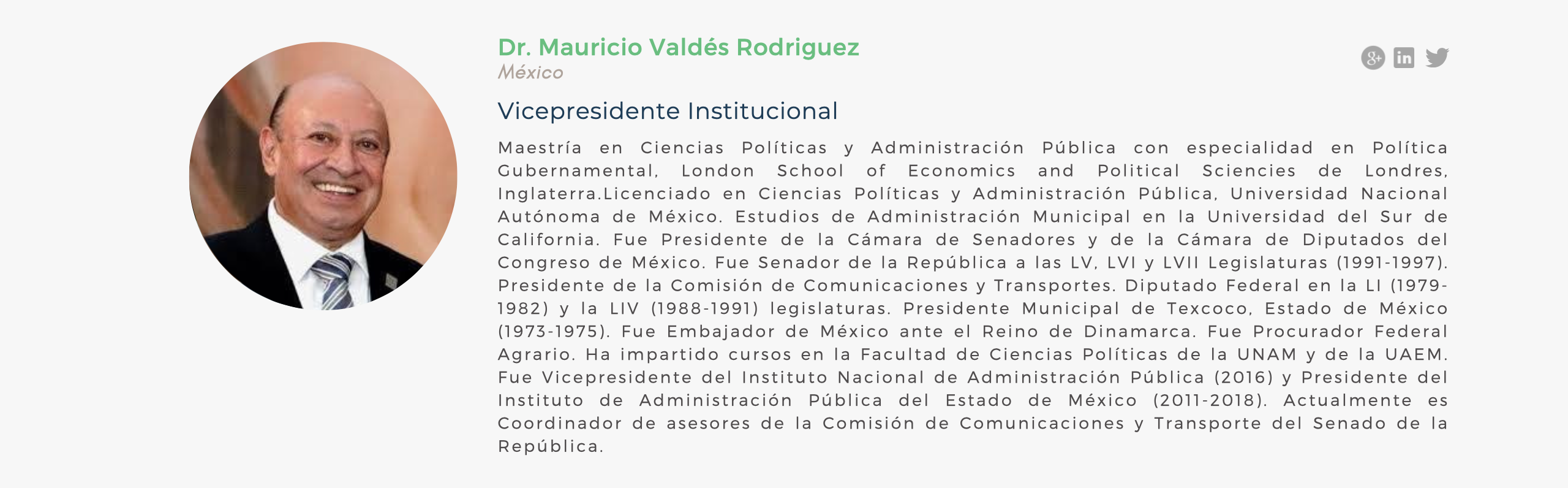 Mauricio Valdés Rodriguez//Nosotros